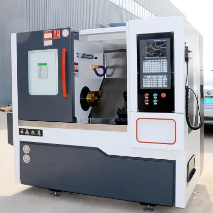 China's Best-Selling SIEMENS 808D Precision CNC Slant-Bed Lathe with Servo System