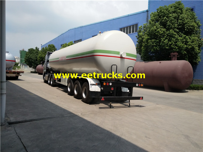 14000 Gallons LPG Gas Trailer Tankers