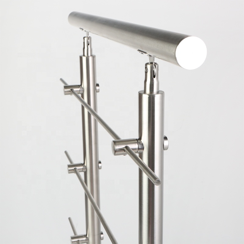 Stainless Steel Removable Stair Handrail Raiiling China Manufacturer