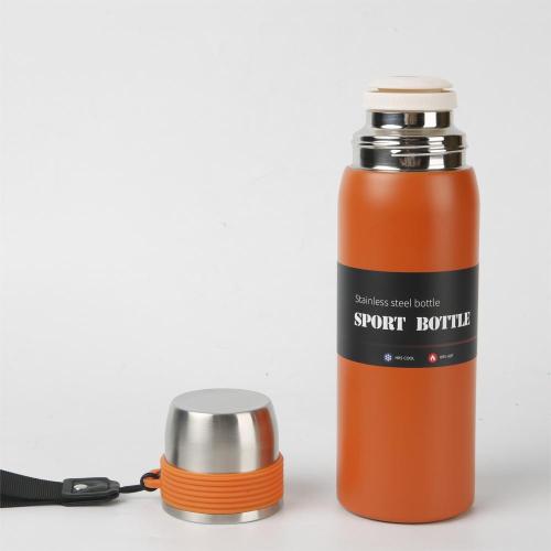 600ml stainless steel vacuum insulated sports water bottle
