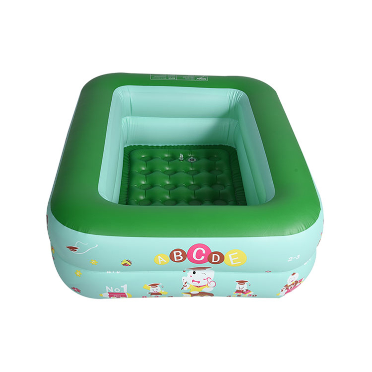 Wholesale Inflatable Kiddie Pool Green Baby Swimming Pool