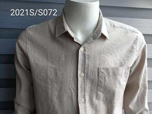 Leisure One-pocket Garments Men's Solid Color Shirts