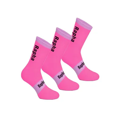 Custom OEM Athletic Padded Sports Football Socks Seamless Cycling Bike Socks