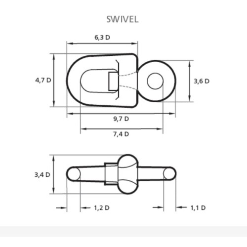 Anchor Chain Swivel Anchor Swivel(SW)