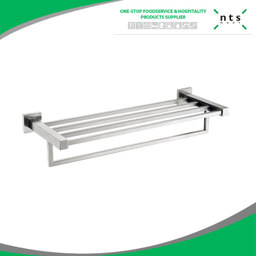 Commercial use towel rack with bar