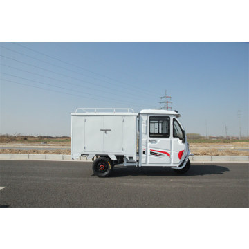 1.6 metre closed-cab fuel-electric tricycle