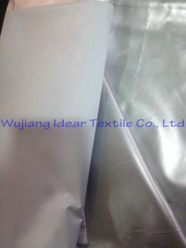 400T Polyester Taffeta Fabric with silver coat