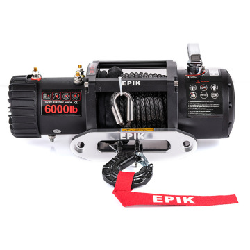 QSF 6000 lb Car-Mounted Electric Winch: Your Ultimate Off-Road Vehicle and SUV Self-Rescue Solution