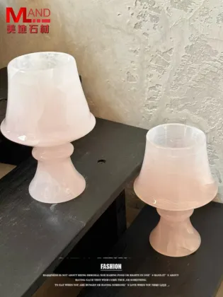 Natural Stone Aromatherapy Candle Holder Home Decor Christmas Ornament