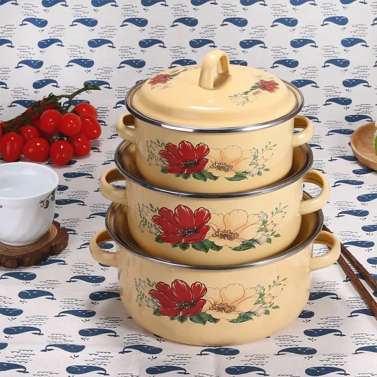 Prestige Cookware Set, Flower Cookware Set