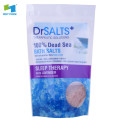 plastic zip lock packaging custom bath salt bag