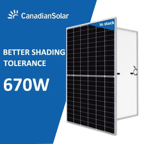Canadian High Quality 600W Mono Solar Panels & 650W/670W Solar Panels