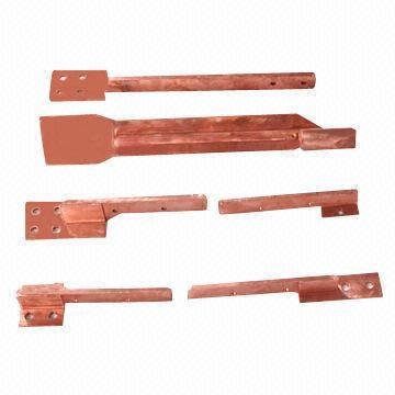 Forged Copper Bus Bars, 99.9% Pure Copper Forged, with Fine Machining