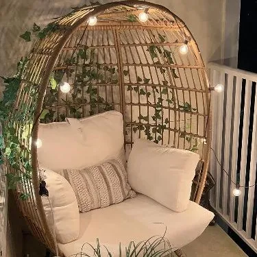 Hot Sale Outdoor Hanging Swing Chair Rattan Balcony Furniture
