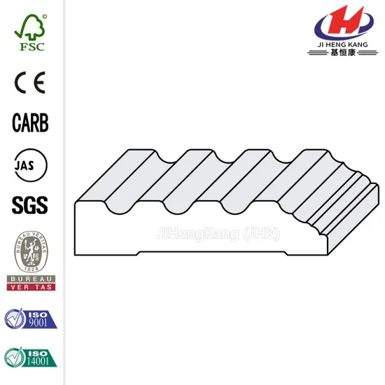 Saudi Arabia Market Exterior Wood Door Moulding