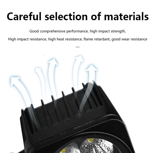 મોટરસાયકલ માટે સ્પોટ લાઇટ વર્ક લાઇટ કોમ્બો લેમ્પ