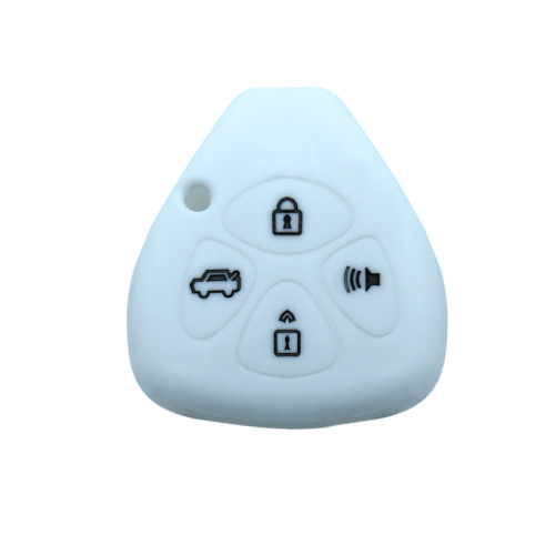 Toyota 4 buttons personalized silicone car key cover
