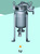 Heating Jacket Top Entry Bag Filter Machine Bag Filter for acid-base liquid