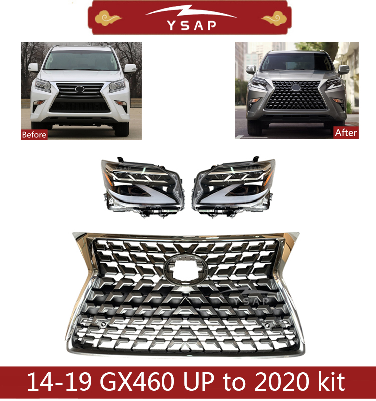 20142019 Lexus GX460 upgrade to 2020 body kit Product picture