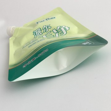 Bolso derecho plástico aséptico de encargo del detergente para ropa 500g