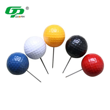 Marcador de tee de golf ecológico con base de acero