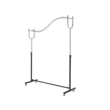 Hot Sale Movable Steel Clothing Garment Rack