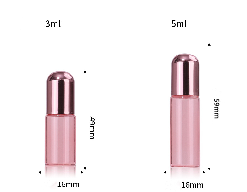 5ml Pink Roll On Bottle