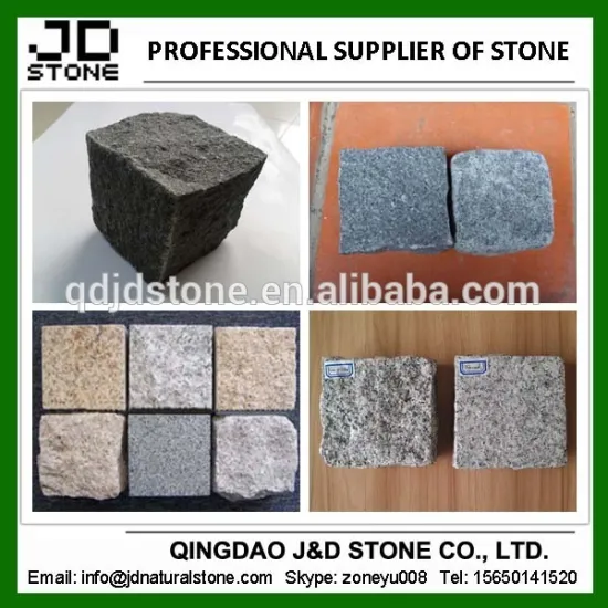 granite cobbles cheap patio paver stones