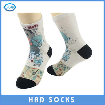 Fashion Coolmax Printed Light Up Christmas Socks