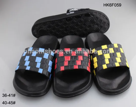 2016 New men customized slide sandal factory