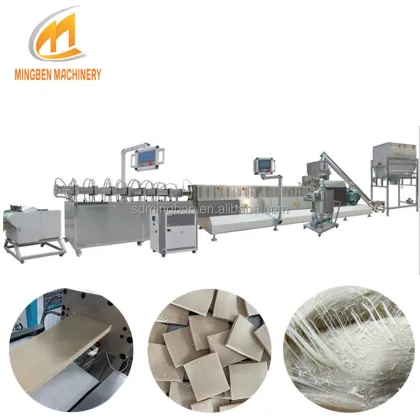 Plant-Based Vegan Meat Substitute Extruder Machine and Production Line for Wheat Gluten (Seitan) HMMA Made in China