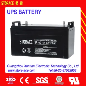 12v 100ah agm ups storage battery