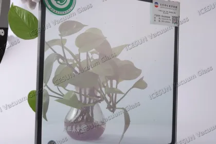 Transparent Pillars Tempered Vacuum Glass