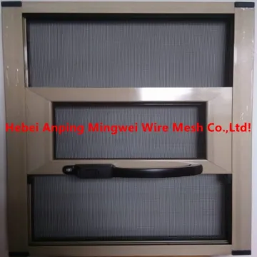 Stainless steel woven wire for insect screens and security mesh