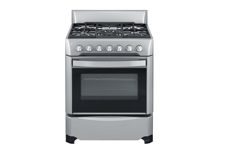 5-burner gas stove with oven