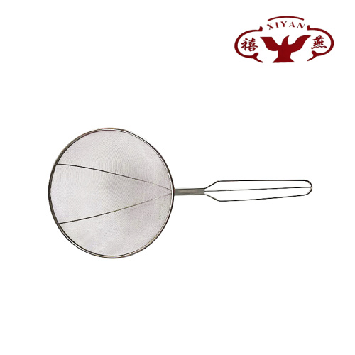 Commercial-Grade Extra Long Handle Reinforced Oil Strainer