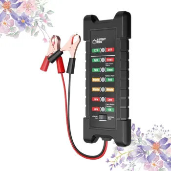 1 Pc Battery Tester Digital LED Alternator Battery Mate for Truck Vehicle Car
