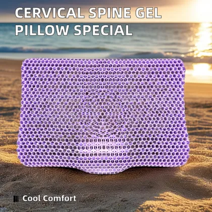 Special Gel Pillow for Cervical Comfort: Hotels & Camping