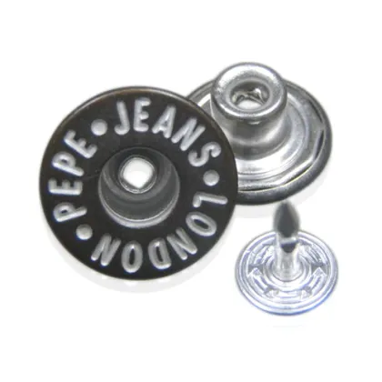 Metal Shank Button for Jeans London
