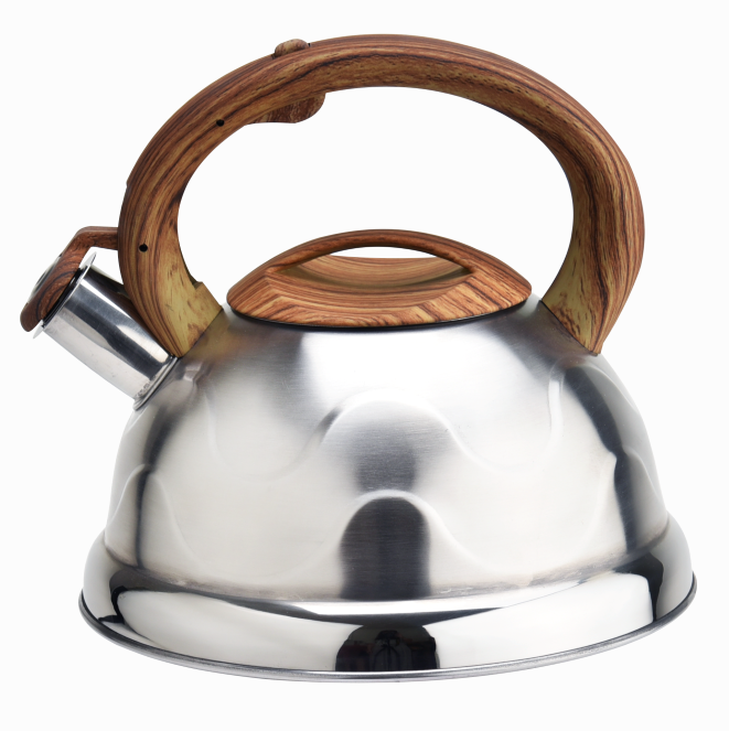 Stovetop Hot Water Teakettle Wooden Handle