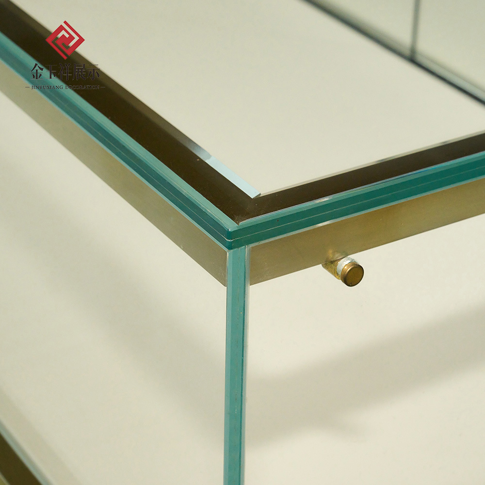 Gold Jewelry Display Cabinet