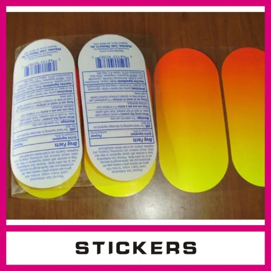 Supply waterproof adhesive labels for plastic bottles, water bottle labels