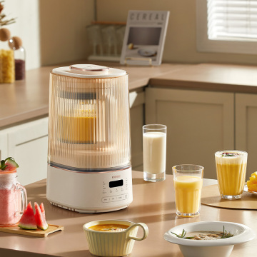 Blender 3-in-1 in vetro borosilicato alto: miscelatore multifunzione con pulizia e asciugatura a un touch