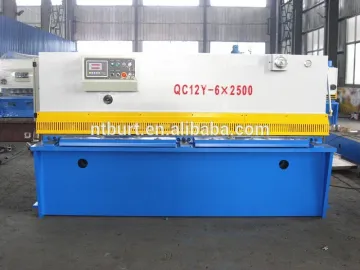 qc12y-6x2500 hydraulic swing beam shear
