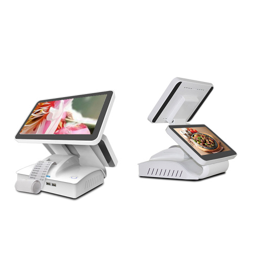 Android touch screen pos 12 terminal with printer
