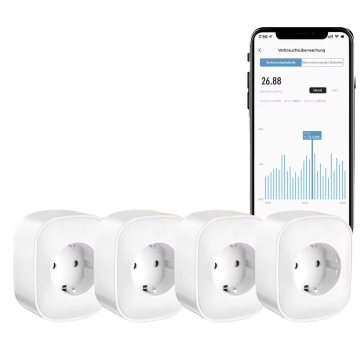 EU Plug Tuya WiFi Smart Socket 16A με φωνητικό έλεγχο, τηλεχειριστήριο και συνάρτηση χρονισμού