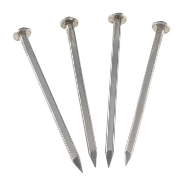 China Factory Supply Hot Dipped Galvanized Iron Wire 5 Inch Square Boat Nails for Boat Construction and Repair