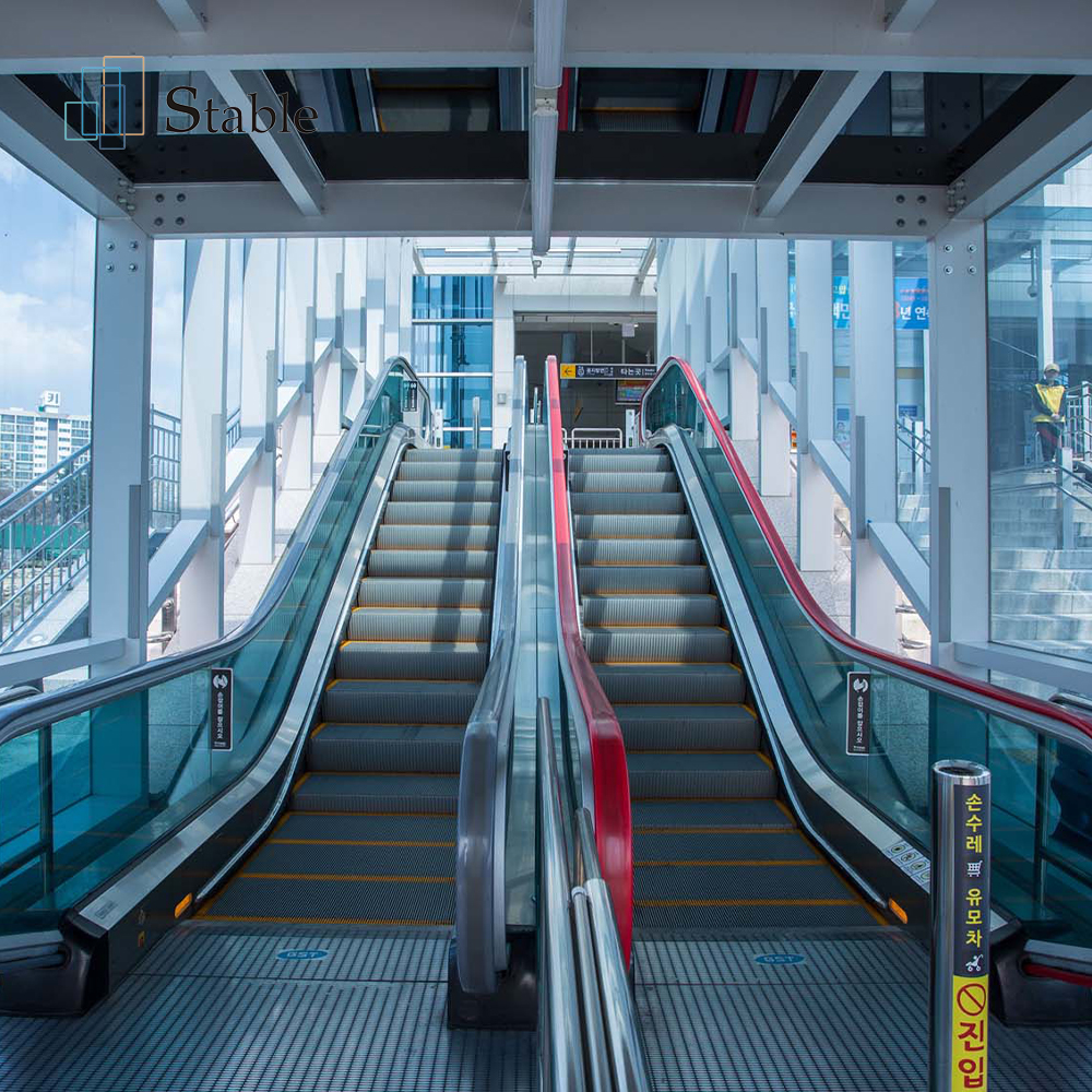 Indoor and Outdoor Escalators