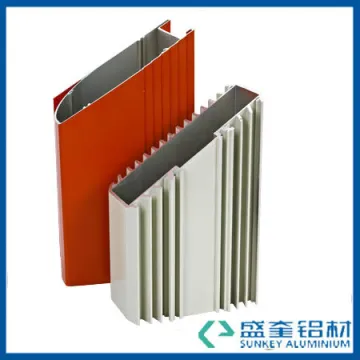 6mm glass aluminium profile