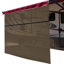 RV Awning Shade Screen in Detik Solar Mesh